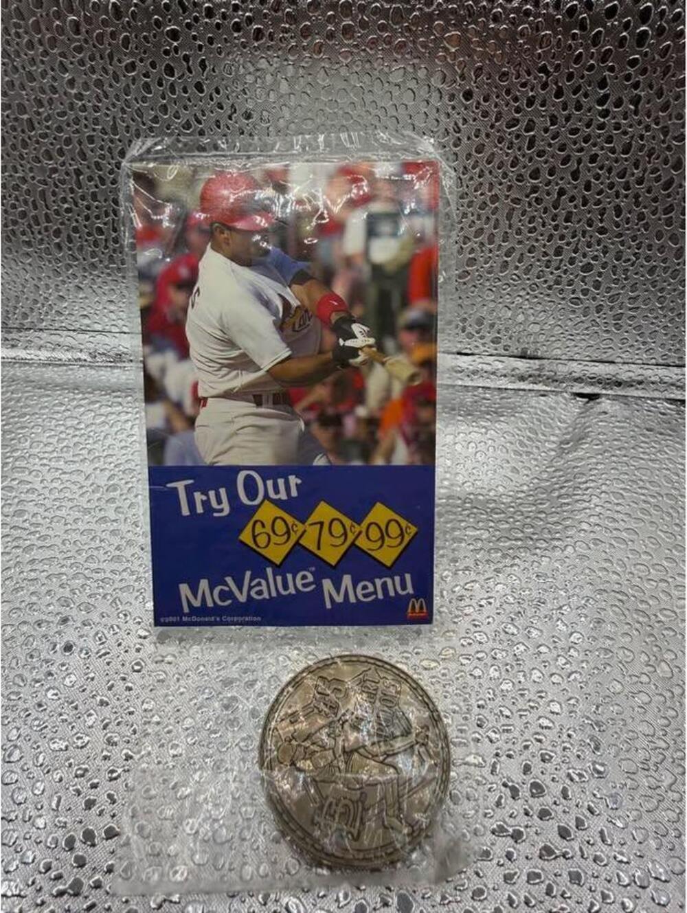 2001 McDonald’s Albert Pujols Rookie Year Coin